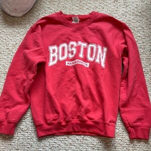 Gildan Vibrant Red Boston Sweatshirt